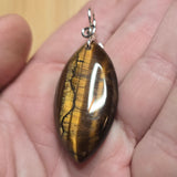 Tiger Eye Pendant Sterling Silver - Rock Your World