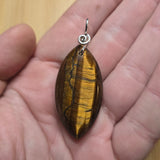 Tiger Eye Pendant Sterling Silver - Rock Your World