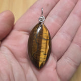Tiger Eye Pendant Sterling Silver - Rock Your World