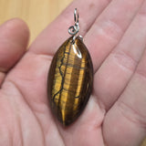 Tiger Eye Pendant Sterling Silver - Rock Your World