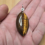 Tiger Eye Pendant Sterling Silver - Rock Your World