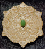 Light Apple Green Nephrite Jade Oval Cabochon 12x16mm AA Grade