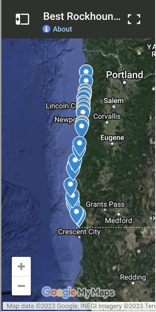 Rock Your World: Interactive Map of the Best Beachcombing Beaches in Oregon