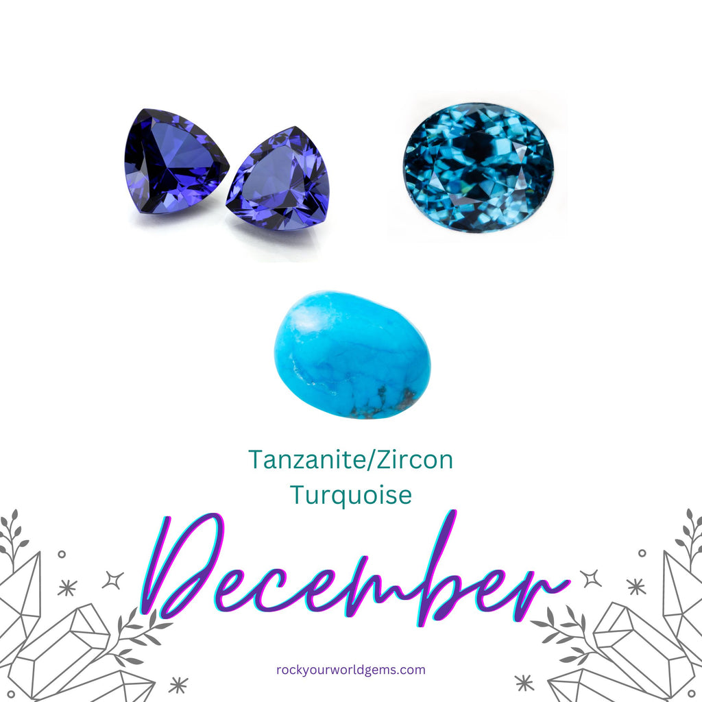 December's Sparkling Trio: Unraveling the Mystery of Three Birthstones