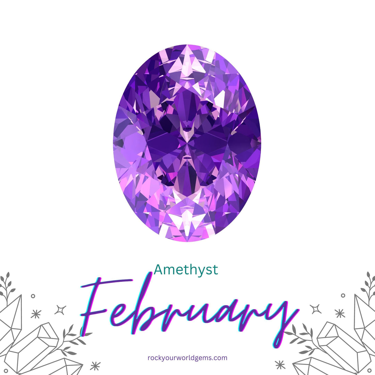 Feb Sign Stone February's Radiant Pair: Discovering Amethyst and Bloodstone Birthston ...