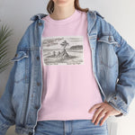 For When I Can’t Be There Tee – Siletz Bay Lincoln City Oregon Heavy Duty T-Shirt