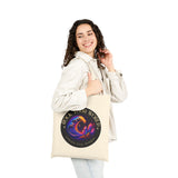 Rock Your World Moonlight Wave Crystal Tote – 15x16 Canvas Bag