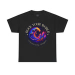 Rock Your World Moonlight Crystal Wave Tee - Unisex Heavy Duty