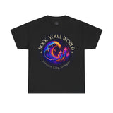 Rock Your World Moonlight Crystal Wave Tee - Unisex Heavy Duty