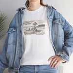 For When I Can’t Be There Tee – Siletz Bay Lincoln City Oregon Heavy Duty T-Shirt