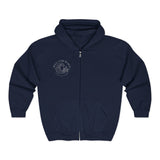 Rock Your World Moonlight Wave Crystal Zip Hoodie – Unisex Heavy Blend Full-Zip Sweatshirt