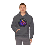 Rock Your World Moonlight Wave Crystal Hoodie – Unisex Heavy Duty Pullover Hooded Sweatshirt