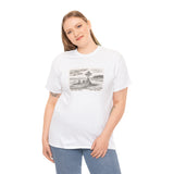 For When I Can’t Be There Tee – Siletz Bay Lincoln City Oregon Heavy Duty T-Shirt