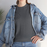 Rock Your World Moonlight Wave Crystal Tee – Heavy Duty Unisex BACK Print + Front Logo