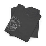 Rock Your World Moonlight Wave Crystal Tee – Heavy Duty Unisex BACK Print + Front Logo