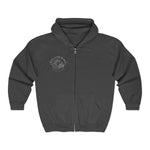 Rock Your World Moonlight Wave Crystal Zip Hoodie – Unisex Heavy Blend Full-Zip Sweatshirt