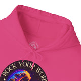 Rock Your World Moonlight Wave Crystal Hoodie – Unisex Heavy Duty Pullover Hooded Sweatshirt