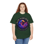 Rock Your World Moonlight Crystal Wave Tee - Unisex Heavy Duty