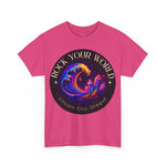 Rock Your World Moonlight Crystal Wave Tee - Unisex Heavy Duty