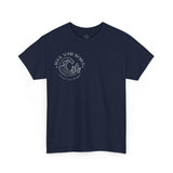 Rock Your World Moonlight Wave Crystal Tee – Heavy Duty Unisex BACK Print + Front Logo