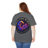 Rock Your World Moonlight Wave Crystal Tee – Heavy Duty Unisex BACK Print + Front Logo