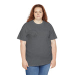 Rock Your World Moonlight Wave Crystal Tee – Heavy Duty Unisex BACK Print + Front Logo