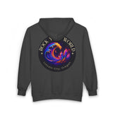 Rock Your World Moonlight Wave Crystal Zip Hoodie – Unisex Heavy Blend Full-Zip Sweatshirt