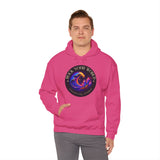 Rock Your World Moonlight Wave Crystal Hoodie – Unisex Heavy Duty Pullover Hooded Sweatshirt