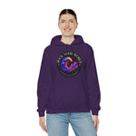 Rock Your World Moonlight Wave Crystal Hoodie – Unisex Heavy Duty Pullover Hooded Sweatshirt