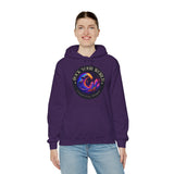 Rock Your World Moonlight Wave Crystal Hoodie – Unisex Heavy Duty Pullover Hooded Sweatshirt