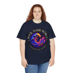 Rock Your World Moonlight Crystal Wave Tee - Unisex Heavy Duty