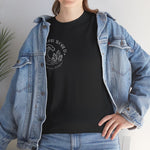 Rock Your World Moonlight Wave Crystal Tee – Heavy Duty Unisex BACK Print + Front Logo