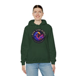 Rock Your World Moonlight Wave Crystal Hoodie – Unisex Heavy Duty Pullover Hooded Sweatshirt