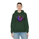 Rock Your World Moonlight Wave Crystal Hoodie – Unisex Heavy Duty Pullover Hooded Sweatshirt