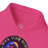 Rock Your World Moonlight Wave Crystal Hoodie – Unisex Heavy Duty Pullover Hooded Sweatshirt