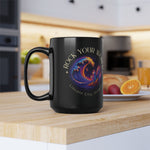 Rock Your World Moonlight Wave Crystal Mug – Black Ceramic 11oz or 15oz