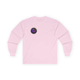 Rock Your World Moonlight Wave Crystal Long Sleeve – Unisex Heavy Cotton BACK Print + Front Logo - 2026 Design