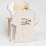 For When I Can’t Be There Tee – Siletz Bay Lincoln City Oregon Heavy Duty T-Shirt