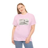 For When I Can’t Be There Tee – Siletz Bay Lincoln City Oregon Heavy Duty T-Shirt