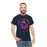 Rock Your World Moonlight Crystal Wave Tee - Unisex Heavy Duty