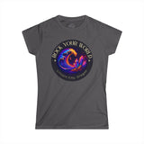 Rock Your World Moonlight Wave Crystal Womens Tee – Lightweight Fitted Cotton