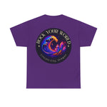 Rock Your World Moonlight Wave Crystal Tee – Heavy Duty Unisex BACK Print + Front Logo