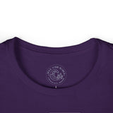 Rock Your World Moonlight Wave Crystal Womens Tee – Lightweight Fitted Cotton