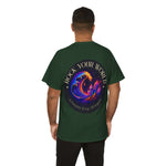 Rock Your World Moonlight Wave Crystal Tee – Heavy Duty Unisex BACK Print + Front Logo
