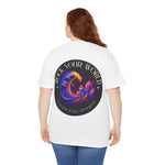 Rock Your World Moonlight Wave Crystal Tee – Heavy Duty Unisex BACK Print + Front Logo
