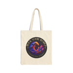 Rock Your World Moonlight Wave Crystal Tote – 15x16 Canvas Bag
