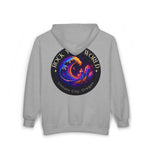 Rock Your World Moonlight Wave Crystal Zip Hoodie – Unisex Heavy Blend Full-Zip Sweatshirt