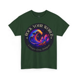 Rock Your World Moonlight Crystal Wave Tee - Unisex Heavy Duty