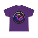 Rock Your World Moonlight Crystal Wave Tee - Unisex Heavy Duty