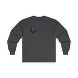 Rock Your World Moonlight Wave Crystal Long Sleeve – Unisex Heavy Cotton BACK Print + Front Logo - 2026 Design